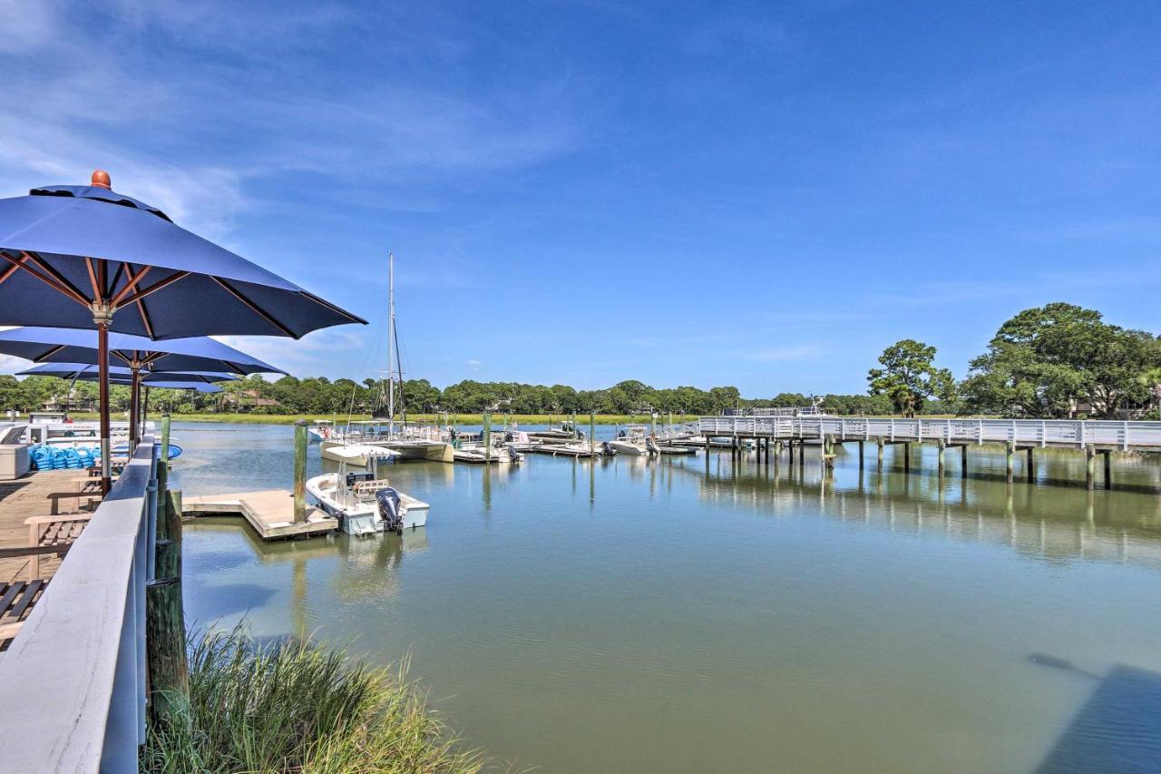 Idyllic Sea Pines Villa Walk To South Beach! ヒルトンヘッドアイランド エクステリア 写真